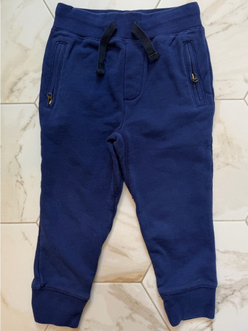 Crewcuts Deep Navy‎ Blue Cotton Jogger Sweatpants
